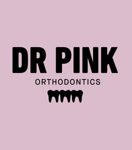 DR PINK ORTHODONTICS logo