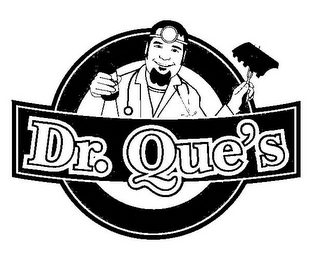 DR. QUE'S logo
