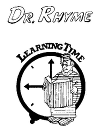 DR. RHYME; LEARNING TIME logo