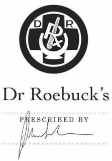 DR ROEBUCK'S PRESCRIBED BY D R logo