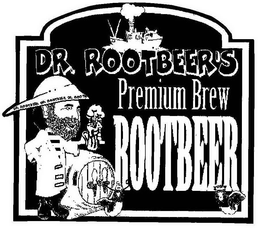 DR. ROOTBEER'S PREMIUM BREW ROOTBEER logo