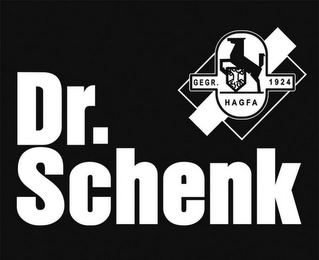 DR. SCHENK GEGR. HAGFA 1924 logo