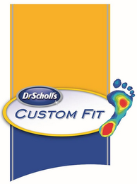 DR. SCHOLL'S CUSTOM FIT logo