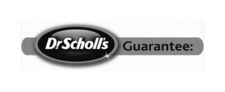 DR. SCHOLL'S GUARANTEE logo