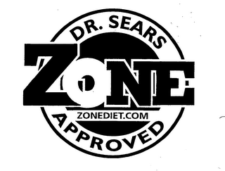 DR. SEARS ZONE APPROVED ZONEDIET.COM logo