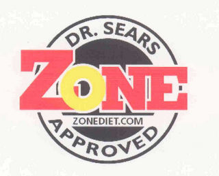 DR. SEARS ZONE APPROVED ZONEDIET.COM logo