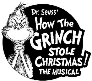 DR. SEUSS' HOW THE GRINCH STOLE CHRISTMAS! THE MUSICAL logo