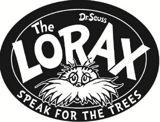 DR. SEUSS THE LORAX SPEAK FOR THE TREES logo