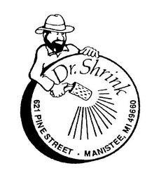 DR. SHRINK 621 PINE STREET MANISTEE MI 49660 logo