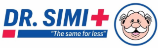 DR. SIMI + "THE SAME FOR LESS" logo