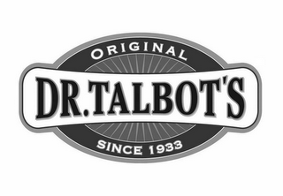 DR. TALBOT'S ORIGINAL SINCE 1933 logo