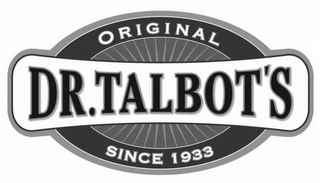 DR. TALBOT'S ORIGINAL SINCE 1933 logo