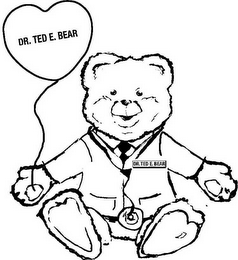 DR.  TED E.  BEAR logo