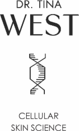 DR. TINA WEST CELLULAR SKIN SCIENCE logo