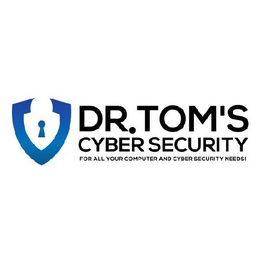 DR. TOM'S CYBER SECURITY FOR ALL YOUR COMPUTER AND CYBER SECURITY NEEDS! logo