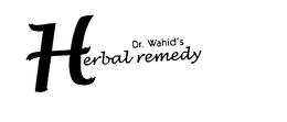 DR. WAHID'S HERBAL REMEDY logo