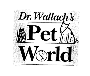 DR. WALLACH'S PET WORLD logo