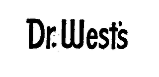 DR. WEST'S logo