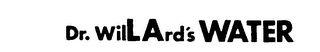 DR. WILLARD'S WATER logo