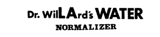 DR. WILLARD'S WATER NORMALIZER logo