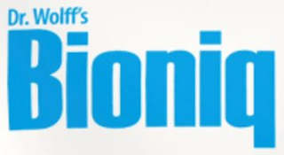 DR. WOLFF'S BIONIQ logo