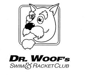 DR. WOOF'S SWIM & RACKET CLUB logo