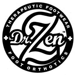 DR. ZEN THERAPEUTIC FOOTWEAR FOOT ORTHOTICS logo