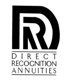 DRA DIRECT RECOGNITION ANNUITIES logo
