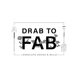 DRAB TO FAB LANDSCAPE DESIGN & BUILD logo