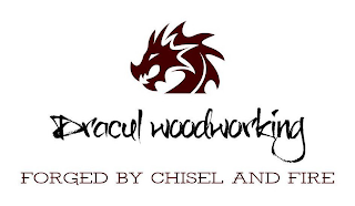 DRACUL WOODWORKING FORGED BY CHISEL AND FIRE logo