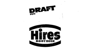 DRAFT STYLE HIRES ROOT BEER logo