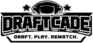 DRAFTCADE DRAFT. PLAY. REMATCH. logo