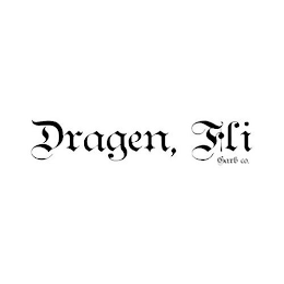 DRAGEN, FLI GARB CO. logo