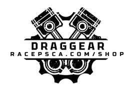 DRAGGEAR RACEPSCA.COM/SHOP logo