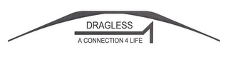DRAGLESS A CONNECTION 4 LIFE logo