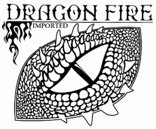 DRAGON FIRE IMPORTED logo