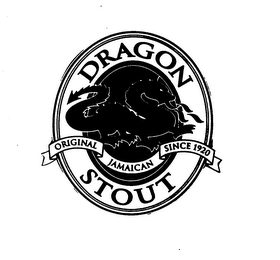 DRAGON STOUT ORIGINAL JAMAICAN SINCE 1920 logo