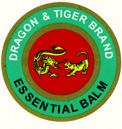 DRAGON & TIGER BRAND ESSENTIAL BALM logo