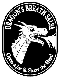 DRAGON'S BREATH SALSA OPEN A JAR & SHARE THE HEAT! logo