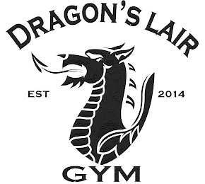 DRAGON'S LAIR GYM EST 2014 logo