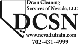 DRAIN CLEANING SERVICES OF NEVADA, LLC DCSN WWW.NEVADADRAIN.COM 702-431-4999 logo