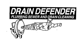 DRAIN DEFENDER PLUMBING SEWER AND DRAIN CLEANING logo