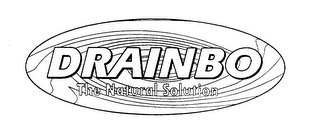 DRAINBO THE NATURAL SOLUTION logo