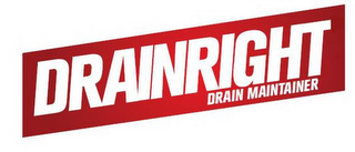 DRAINRIGHT DRAIN MAINTAINER logo