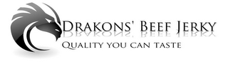 DRAKONS' BEEF JERKY QUALITY YOU CAN TASTE logo