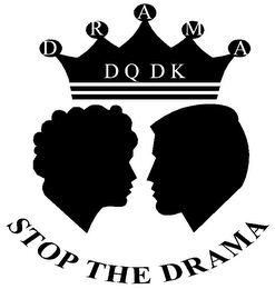 DRAMA DQ DK STOP THE DRAMA logo