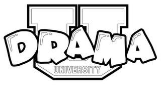 DRAMA U UNIVERSITY logo