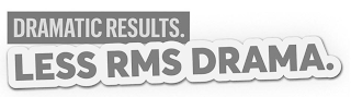 DRAMATIC RESULTS. LESS RMS DRAMA. logo