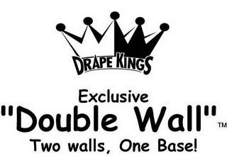 DRAPE KINGS EXCLUSIVE "DOUBLE WALL" TWO WALLS, ONE BASE! logo