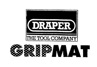 DRAPER THE TOOL COMPANY GRIPMAT logo